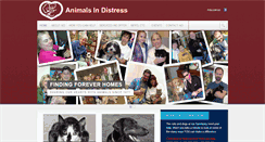Desktop Screenshot of animalsindistresspa.org